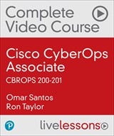 Cisco CyberOps Associate CBROPS 200-201 Complete Video Course (Video Training)