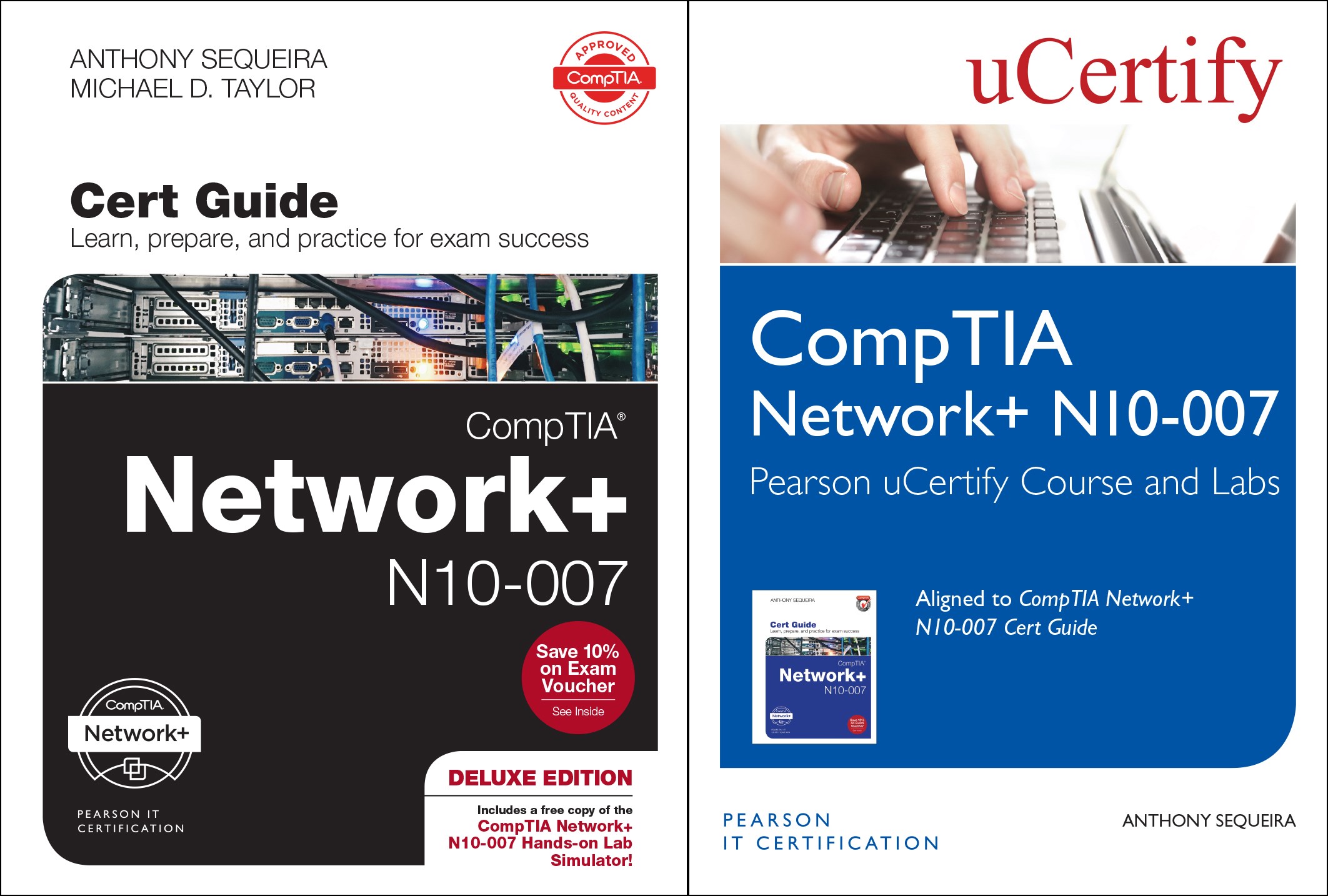 CompTIA Network+ N10-007 Pearson uCertify Course and Labs and Textbook 