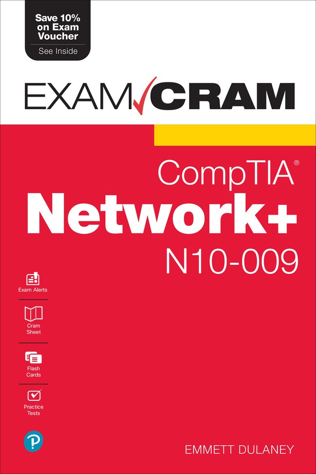 CompTIA Network+ N10-009 Exam Cram, 8th Edition | Pearson IT Certification