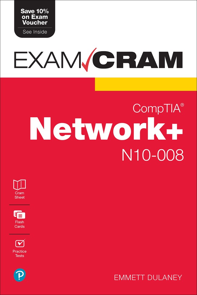 CompTIA Network+ N10-008 Exam Cram, 7th Edition | Pearson IT Certification