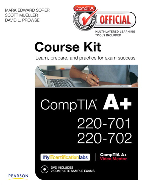 CompTIA Official Academic Course Kit: CompTIA A+ 220-701 and 220-702 , Without Voucher