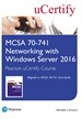 MCSA 70-741 Networking with Windows Server 2016 Pearson uCertify Course Student Access Card