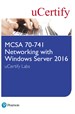 MCSA 70-741 Networking with Windows Server 2016 uCertify Labs Access Card